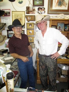 Jimmy Harrison (l.) and Terence Clarke. Photo: Beatrice Bowles