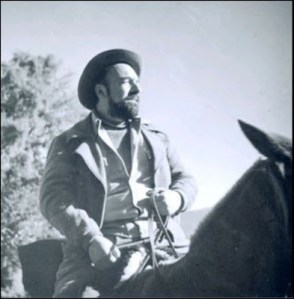 Pablo Neruda in 1949, prior to his escape from Chile.